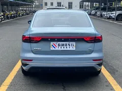 2023 Geely Emgrand 4th Gen Champion 1.5L CVT Flagship, синий — фото 5