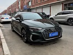 2024 Audi A3L Limousine 35 TFSI, зелёный — фото 3