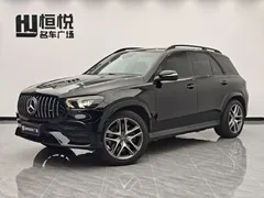 2022 Mercedes-Benz GLE AMG 53 4MATIC, синий — фото 1