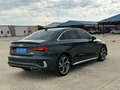 2022 Audi A3L Limousine 35 TFSI Luxury Sport, зелёный — фото 6
