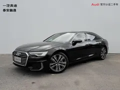 2022 Audi A6L 45 TFSI quattro Select Sport, чёрный — фото 1