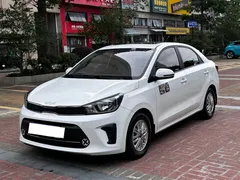 2020 Kia Pegas 1.4L AT, белый — фото 1