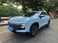2022 Jetour Dashing 1.6T DCT King MAX, синий — фото 1