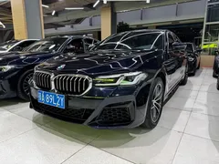 2022 BMW 5 Series 5 525Li M, чёрный — фото 2