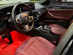 2022 BMW 5 Series 5 525Li M, чёрный — фото 4