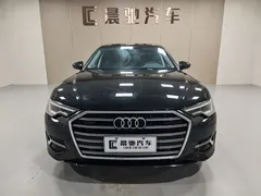 2020 Audi A6L 40 TFSI, чёрный — фото 2