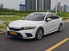 2022 Honda Civic 240TURBO CVT, белый — фото 3
