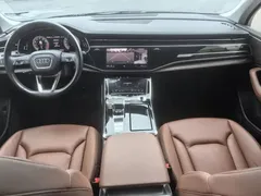 2023 Audi Q7 45 TFSI quattro S line, чёрный — фото 7