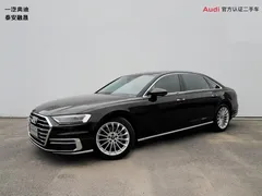 2022 Audi A8L 50 TFSI quattro Comfort Collector's Edition, чёрный — фото 1