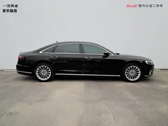 2022 Audi A8L 50 TFSI quattro Comfort Collector's Edition, чёрный — фото 3