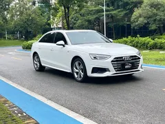 2020 Audi A4L 40 TFSI, белый — фото 3