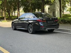 2021 BMW 5 Series 5 530Li M, чёрный — фото 10