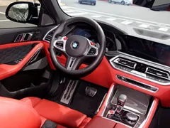 2022 BMW X6 M, чёрный — фото 12