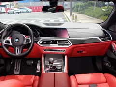 2022 BMW X6 M, чёрный — фото 14