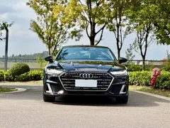 2024 Audi A7L A7 L 45TFSI S-line, чёрный — фото 2