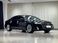 2024 Audi A7L A7 L 45TFSI S-line, чёрный — фото 12