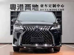 2020 Lexus LM 300h, чёрный — фото 2