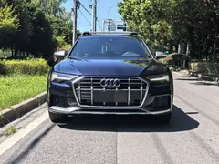 2022 Audi A6 allroad quattro 55 TFSI, синий — фото 2