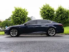 2021 Lexus LS 500h F SPORT, синий — фото 4