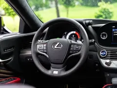 2021 Lexus LS 500h F SPORT, синий — фото 13
