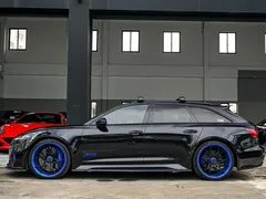 2021 Audi RS 6 4.0T Avant Premium, чёрный — фото 2