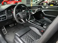 2021 Audi RS 6 4.0T Avant Premium, чёрный — фото 5