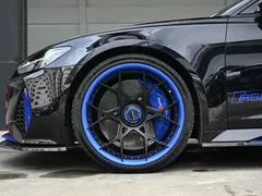 2021 Audi RS 6 4.0T Avant Premium, чёрный — фото 22