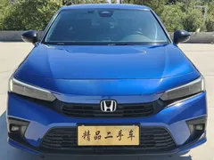 2022 Honda Civic 240TURBO CVT, синий — фото 2