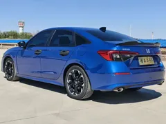 2022 Honda Civic 240TURBO CVT, синий — фото 7