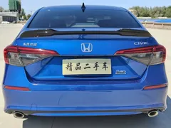 2022 Honda Civic 240TURBO CVT, синий — фото 8