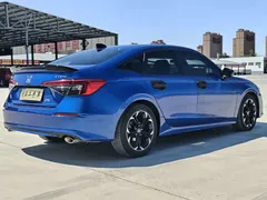 2022 Honda Civic 240TURBO CVT, синий — фото 9