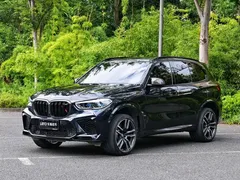 2020 BMW X5 M, чёрный — фото 1