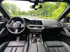2020 BMW X5 M, чёрный — фото 7