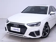 2022 Audi A4L 40 TFSI Luxury Sport, белый — фото 3