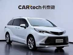 2023 Toyota Sienna 2.5L Hybrid Premium, белый — фото 3