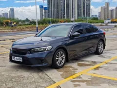 2022 Honda Civic 240TURBO CVT, синий — фото 3