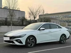 2023 Hyundai Elantra 1.5L CVT GLX Elite, белый — фото 1
