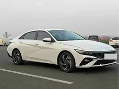 2023 Hyundai Elantra 1.5L CVT GLX Elite, белый — фото 3