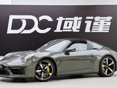 2022 Porsche 911 Targa 4S 3.0T, зелёный — фото 1