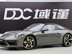 2022 Porsche 911 Targa 4S 3.0T, зелёный — фото 2