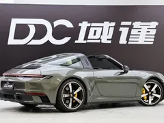 2022 Porsche 911 Targa 4S 3.0T, зелёный — фото 9