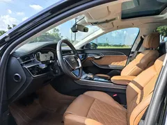 2022 Audi A8L Horch, чёрный — фото 7