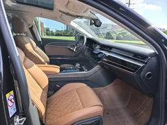2022 Audi A8L Horch, чёрный — фото 11