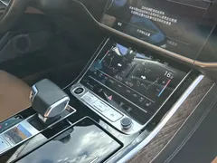 2022 Audi A8L Horch, чёрный — фото 12