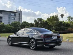 2023 Audi A8L 50 TFSI quattro Select, чёрный — фото 15