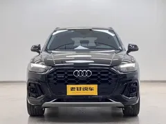 2021 Audi Q5L 45 TFSI, чёрный — фото 3