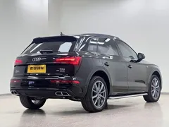 2021 Audi Q5L 45 TFSI, чёрный — фото 8