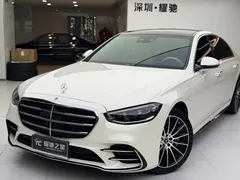 2022 Mercedes-Benz S-Class S 450 L 4MATIC, белый — фото 2