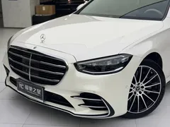2022 Mercedes-Benz S-Class S 450 L 4MATIC, белый — фото 3