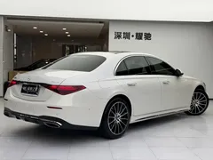 2022 Mercedes-Benz S-Class S 450 L 4MATIC, белый — фото 9